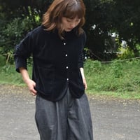 Hands of creation 綿ベロアスナップカーディガン