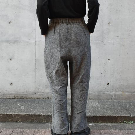 YARRA リネンサイドポケットパンツ