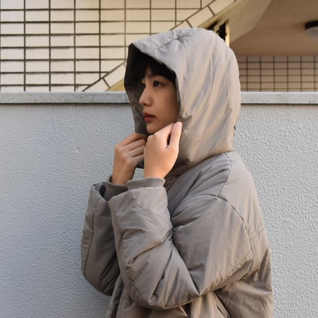 UNIVERSAL TISSU ナイロンキルティングWジップブルゾン
