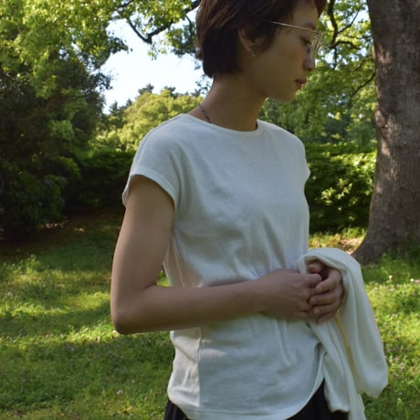 slone square 綿麻フライスアンサンブル
