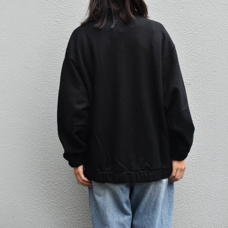 UNIVERSAL TISSU ウール圧縮ジップアップブルゾン
