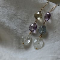 koaniani 3連ピアス
