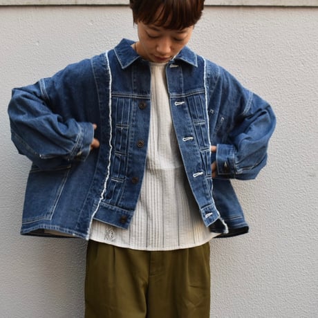 tumugu 10oz×8.5ozデニムジャケット