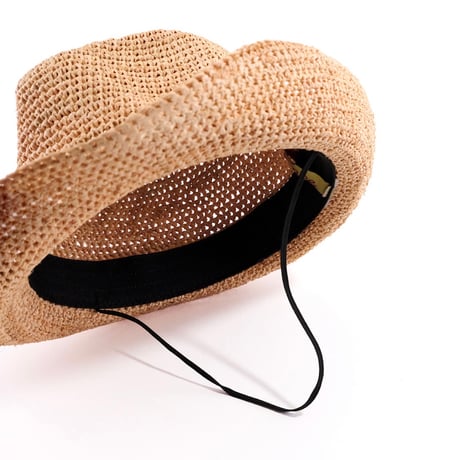 RAFFIA スタンピング キッズハット