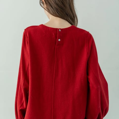 YARRA　WOOL100ガーゼブラウス