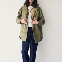 YARRA NEU　ナイロンフードオーバーコート