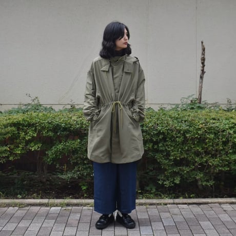 YARRA NEU ナイロンフードオーバーコート