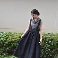 tita ロングエプロンワンピース
