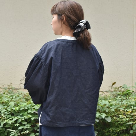 UNIVERSAL TISSU 5.4ozデニムブラウスカーディガン