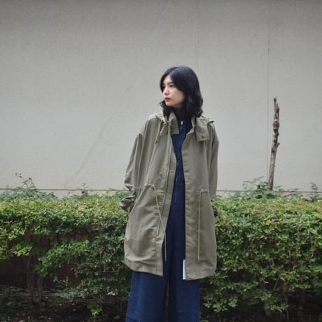YARRA NEU ナイロンフードオーバーコート