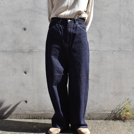 tumugu 12OZヴィンテージデニム　ワイドパンツ