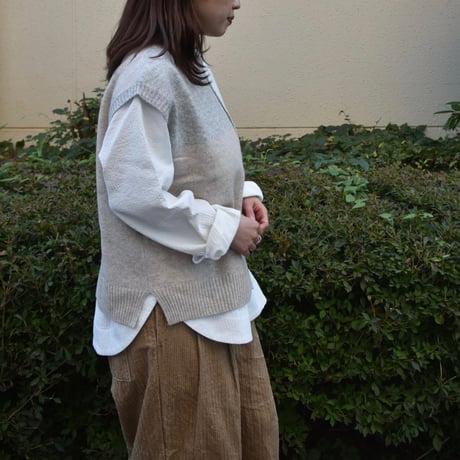 DAYS LAMS WOOL クレリックベスト