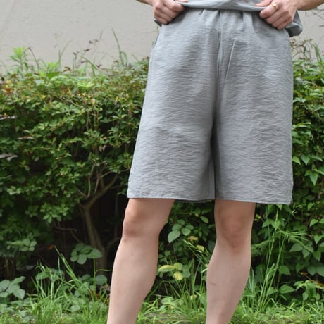 me. リップルシルクペチコートショートパンツ