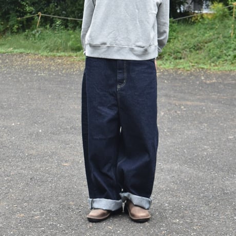 tumugu 12OZヴィンテージデニム　ワイドパンツ