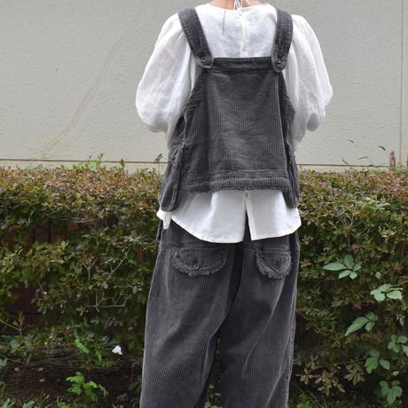 tumugu 太コーデュロイ2wayビスチェ