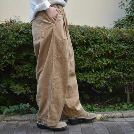UNIVERSAL SEVEN 親子コーデュロイイージーサルエルパンツ
