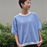 Hands of creation スウェーデンカノコハーフスリーブプルオーバー
