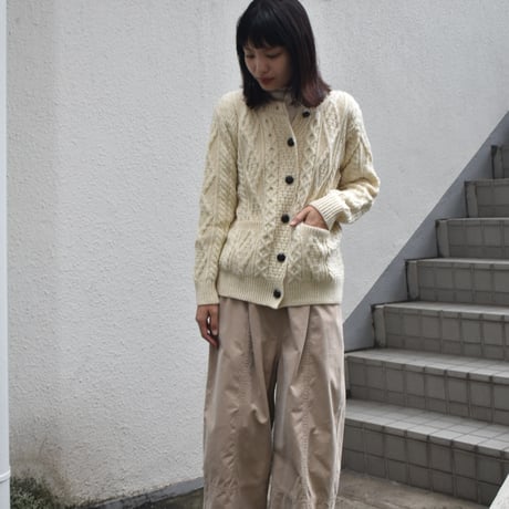 ARAN WOOLLEN MILLS アイリッシュウールカーディガン