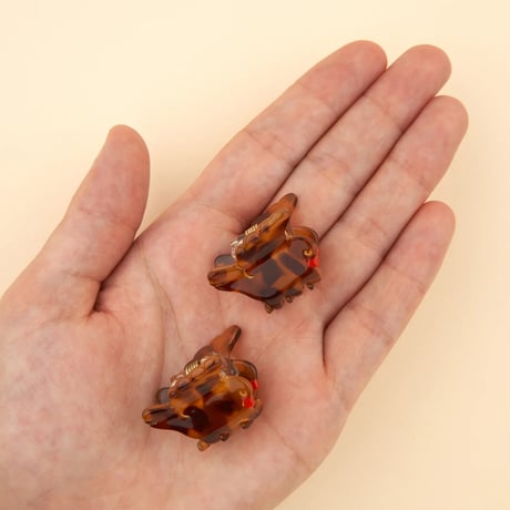 【Coucou Suzette】Mini Bird ヘアクリップ（2個セット）