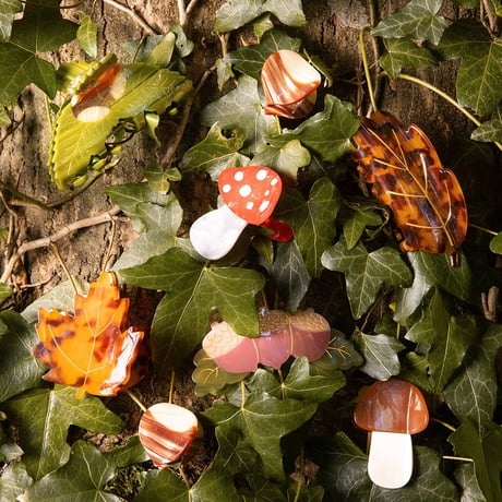 【Coucou Suzette】Bolote Mushroom ヘアクリップ