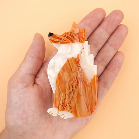 【Coucou Suzette】Fox ヘアクリップ
