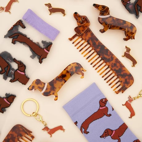 【Coucou Suzette】Dachshund くつした