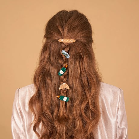 【Coucou Suzette】Croissant ミニヘアピン