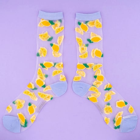 【Coucou Suzette】Lemon  シアーくつした