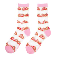 【Coucou Suzette】Strawberry Pie シアーくつした