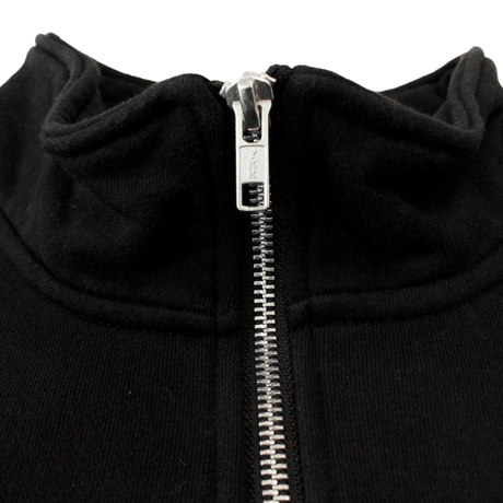 JAVARA「ELBOW HALF ZIP SWEAT」