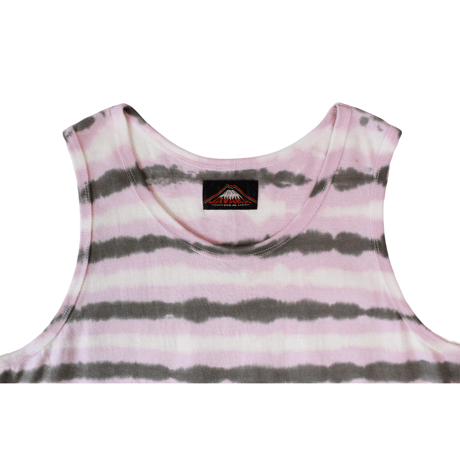 JAVARA「BORDER HEMP TANK TOP(PINK)」