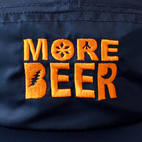 MORE BEER「OG LOGO MA-1 CAP(NAVY)」