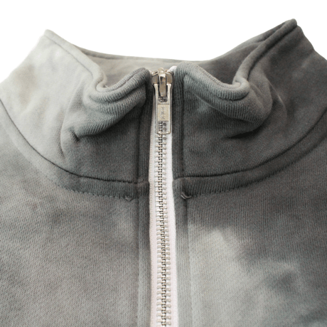 JAVARA「DISK HALF ZIP SWEAT (MONO)」