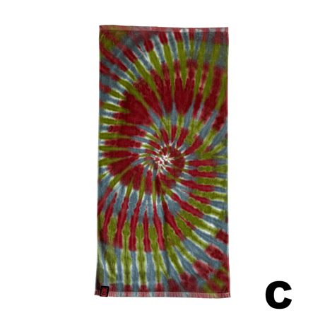 JAVARA「TIE DYE LARGE TOWEL」