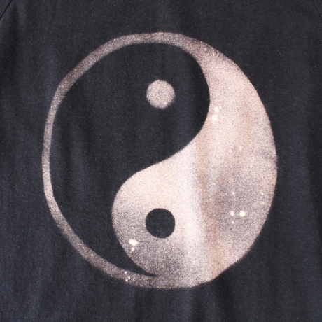JAVARA「YIN YANG HEMP TANK TOP(BLACK)」