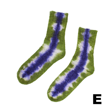 JAVARA「TIE DYE HEMP SOCKS M(25~28cm)」