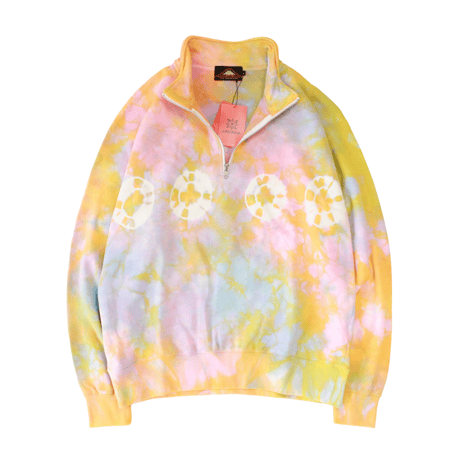 JAVARA「DISK HALF ZIP SWEAT (TROPICAL)」
