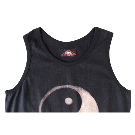 JAVARA「YIN YANG HEMP TANK TOP(BLACK)」