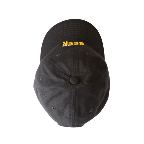 MORE BEER「OG LOGO LOW CAP(OLD BLACK/BEER)」