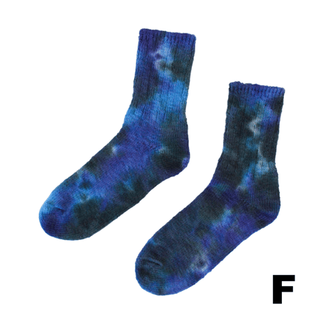 JAVARA「TIE DYE HEMP SOCKS M(25~28cm)」