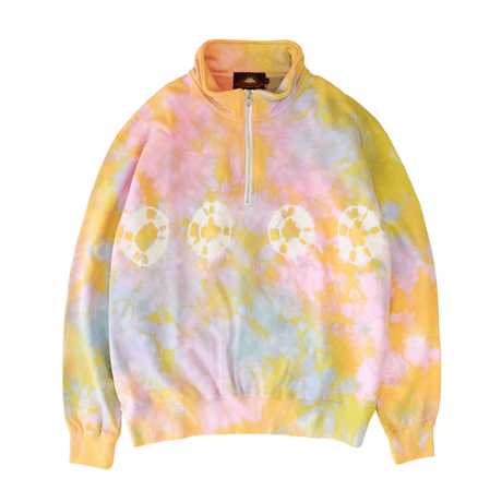 JAVARA「DISK HALF ZIP SWEAT (TROPICAL)」