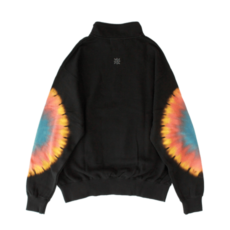 JAVARA「ELBOW HALF ZIP SWEAT」