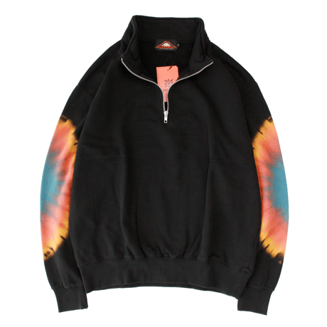 JAVARA「ELBOW HALF ZIP SWEAT」