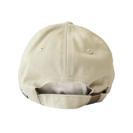 MORE BEER「OG LOGO LOW CAP(BEIGE/BROWN)」