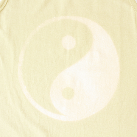 JAVARA「YIN YANG HEMP TANK TOP(YELLOW)」