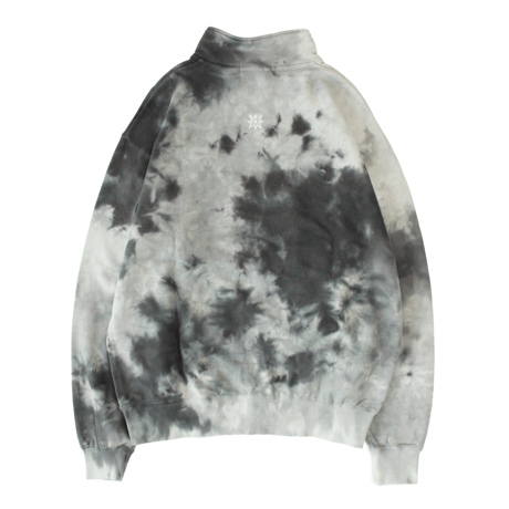 JAVARA「DISK HALF ZIP SWEAT (MONO)」