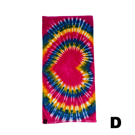 JAVARA「TIE DYE LARGE TOWEL」