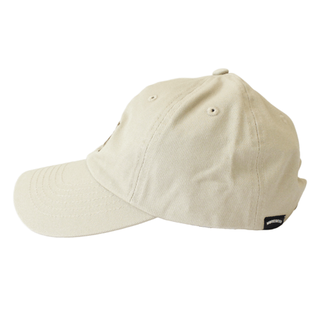 MORE BEER「OG LOGO LOW CAP(BEIGE/BROWN)」