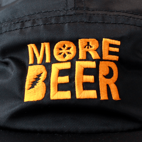 MORE BEER「OG LOGO MA-1 CAP(BLACK)」