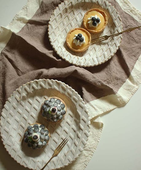 ★新商品　PIE PLATE（アイボリー）